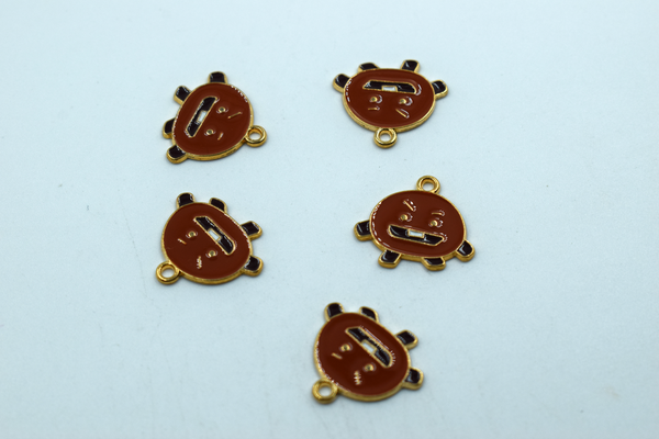 Cute Shooky BTS Character Enamel Charm (10 Pc)