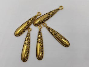 Antique Finish Golden Oxidised Hanging For Earrings (100 gm)