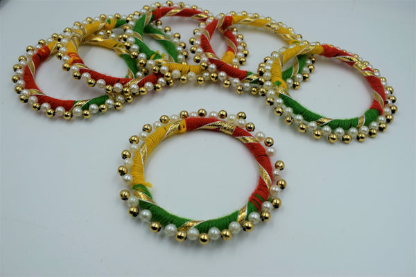 3 inch Round Moti Ring For Decoration MultiColor (10 Pc Pack)