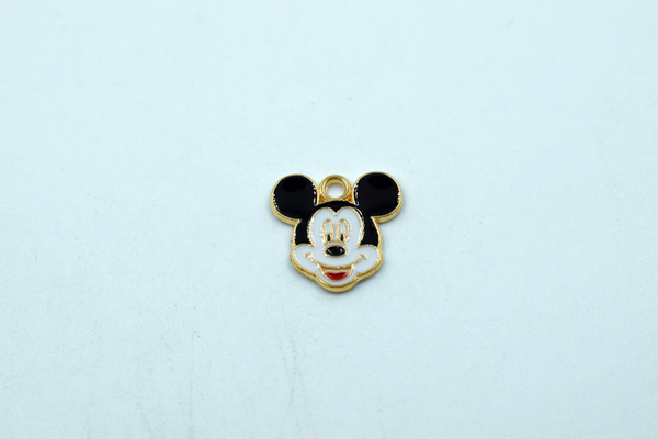 Cute Little Micky Mouse Enamel Charm (10 Pc)