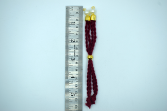 Mahroon Cotton Dori For Rakhi (10 Pcs)
