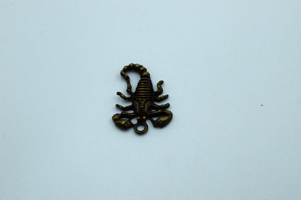 Funky Scorpion Black Metal Charm (Pack of 10)