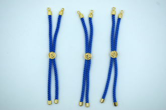 Blue Chinese Dori For Rakhi And Bracelets (5 Pc)