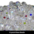 crystal glass beads