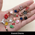 Enamel charms