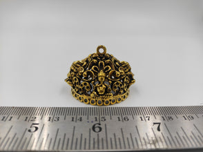 Big Size Alloy Golden Jhumka Base For Temple Jewelry(100 gm)