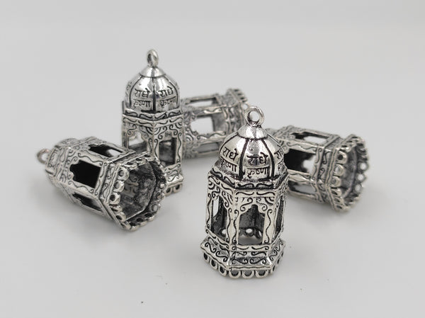 Radha Krishna Beautiful Temple Jewellery Silver Oxidised Jhumka (100 gm)