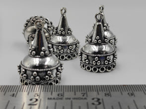 Beautiful DEsign Silver Oxidised Jhumka Base(100 gm)