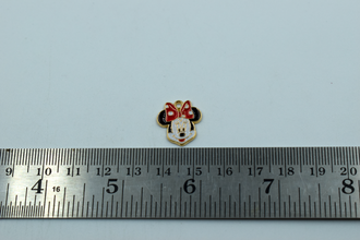 Cute Little Minnie Mouse Enamel Charm (10 Pc)