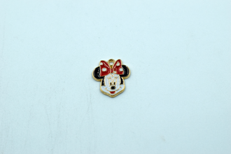 Cute Little Minnie Mouse Enamel Charm (10 Pc)