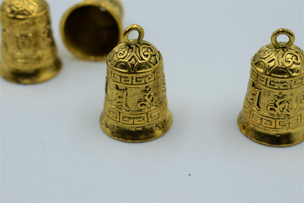 Medium Size Alloy Golden Jhumka Base With Bell Look (100 gm)