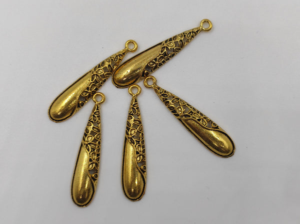 Antique Finish Golden Oxidised Hanging For Earrings (100 gm)