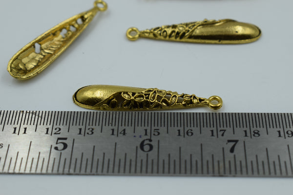 Antique Finish Golden Oxidised Hanging For Earrings (100 gm)