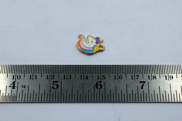 Multicolor Unicorn Charm (10 Pcs)