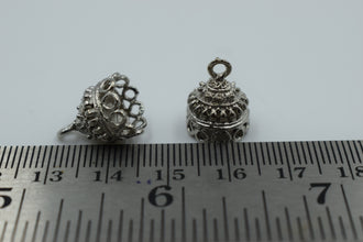 Small Size Silver Oxidised Jhumka (100 gm)