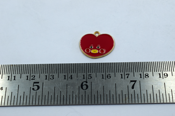 BTS character Enamel Charm (10 PCs)