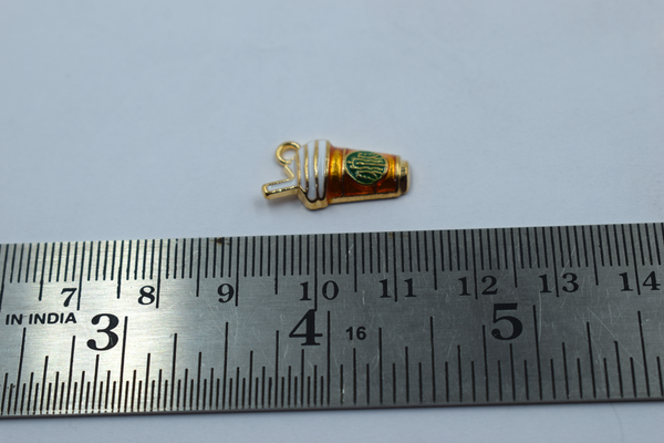 Trendy Starbucks Coffee Enamel Charm (10 Pcs)