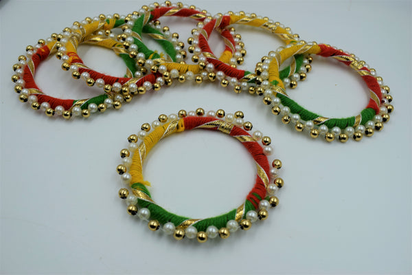 3 inch Round Moti Ring For Decoration MultiColor (10 Pc Pack)