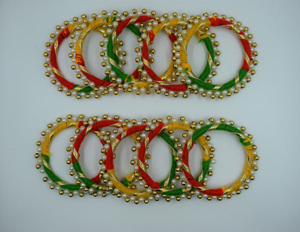 3 inch Round Moti Ring For Decoration MultiColor (10 Pc Pack)
