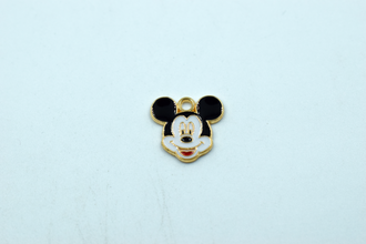 Cute Little Micky Mouse Enamel Charm (10 Pc)