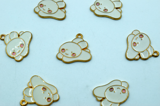 Cute Bunny Charm (10 Pc)