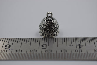 Small Size Alloy Silver Jhumka Base (100 gm)
