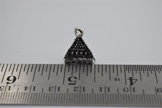 Small Size Alloy Silver Triangle Jhumka Base (100 gm)
