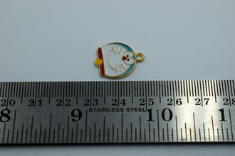 Cute Doremon Enamel Charm (10 Pcs)