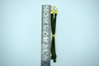 Mehendi Green Cotton Dori For Rakhi (10 Pcs)