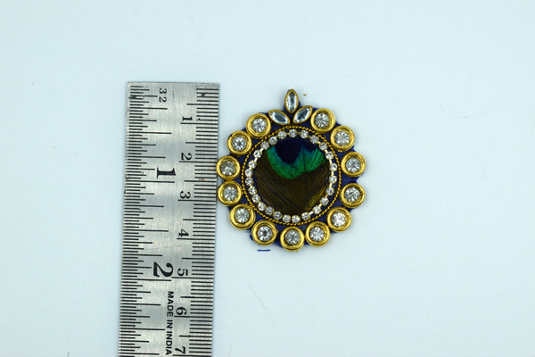 Real morpankh buti for decouration(10 Pc)