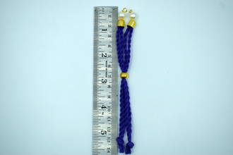 Navy Blue Cotton Dori For Rakhi (10 Pcs)