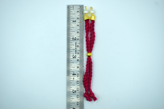 Red Cotton Dori For Rakhi (10 Pcs)