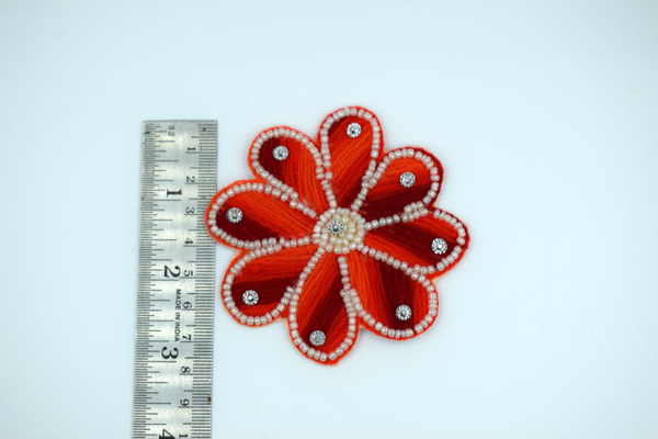 Trendy Red flower buti for toran making(5 pc)