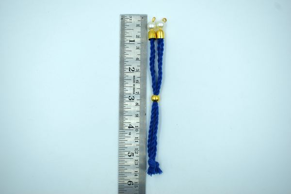 Navy Blue Cotton Dori For Rakhi (10 Pcs)