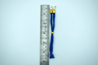 Navy Blue Cotton Dori For Rakhi (10 Pcs)