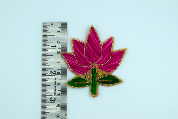 Red color Lotus buti for decoration(5 pc)
