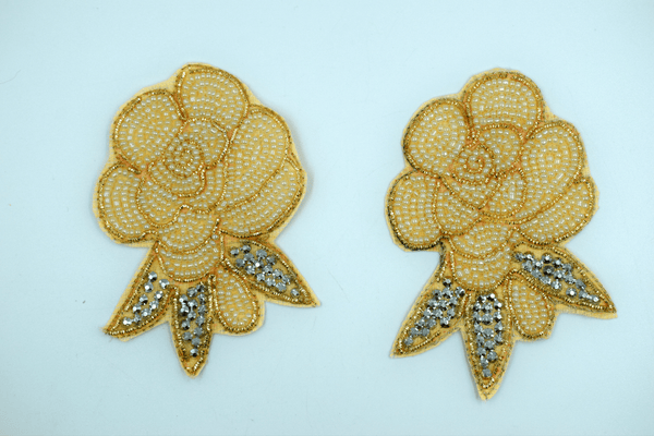 Pearl studded Rose buti (2 pair)