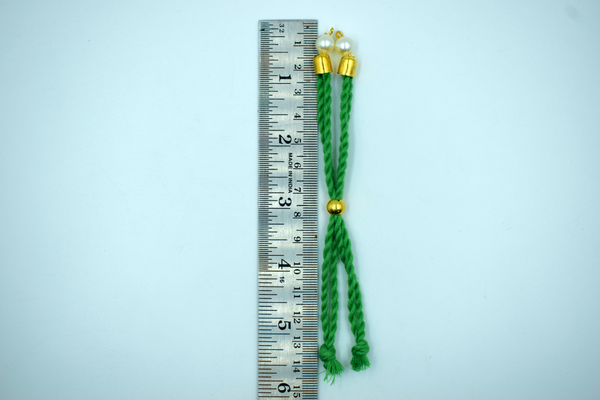 Light Green Cotton Dori For Rakhi (10 Pcs)