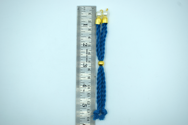 Sky Blue Cotton Dori For Rakhi (10 Pcs)