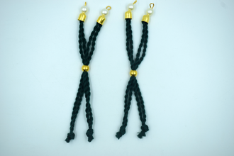 Dark Blue Cotton Dori For Rakhi (10 Pcs)
