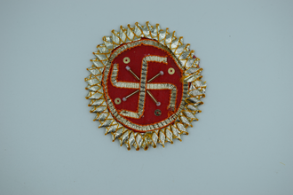 Red Color Sathiya Gotapatti Patch 3 Inch (10 Pcs)