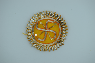 Red Color Sathiya Gotapatti Patch 3 Inch (10 Pcs)