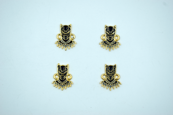 Black Panther Cartoon Pendant For Rakhi And Bracelets (12 Pc)