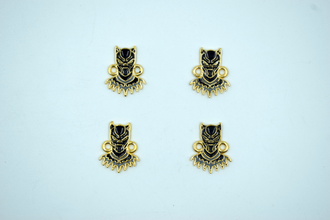 Black Panther Cartoon Pendant For Rakhi And Bracelets (12 Pc)