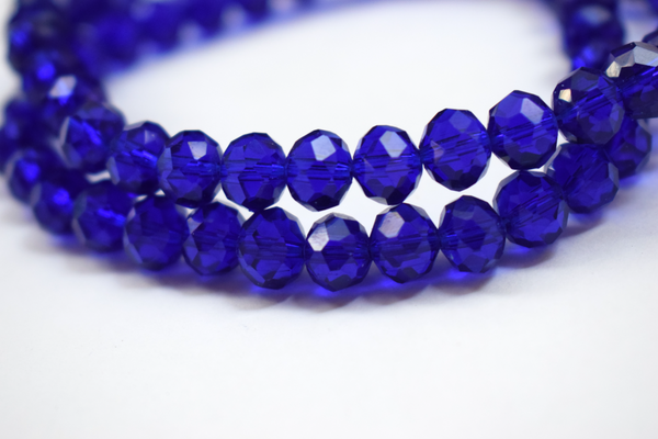 Crystal Tyre Beads 8 mm Per Line