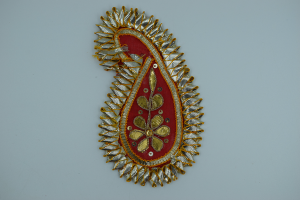 Pink Color Nakhun Gotapatti Patch 4.5 Inch (5 Pc)