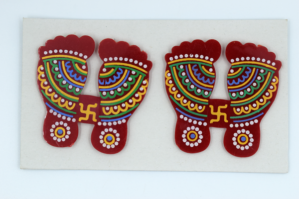 Red Acrylic Pagla Set (2 Set)
