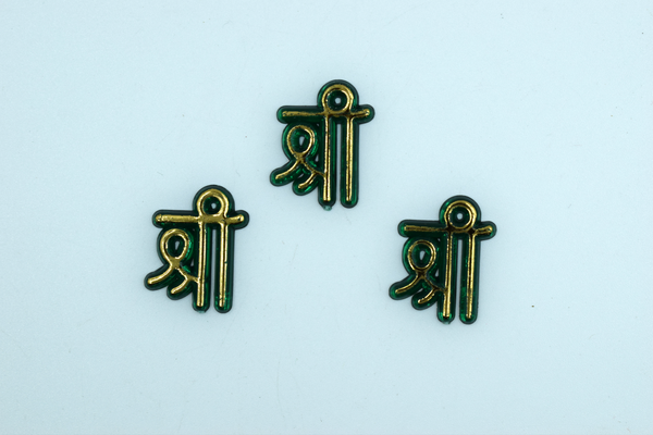 Green Color Acrylic Shri For Multipurpose Usage (10 Pc)