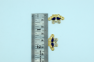 Cute Bro Pendant With Bow For Rakhi Making (12 Pcs)