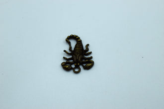 Funky Scorpion Black Metal Charm (Pack of 10)